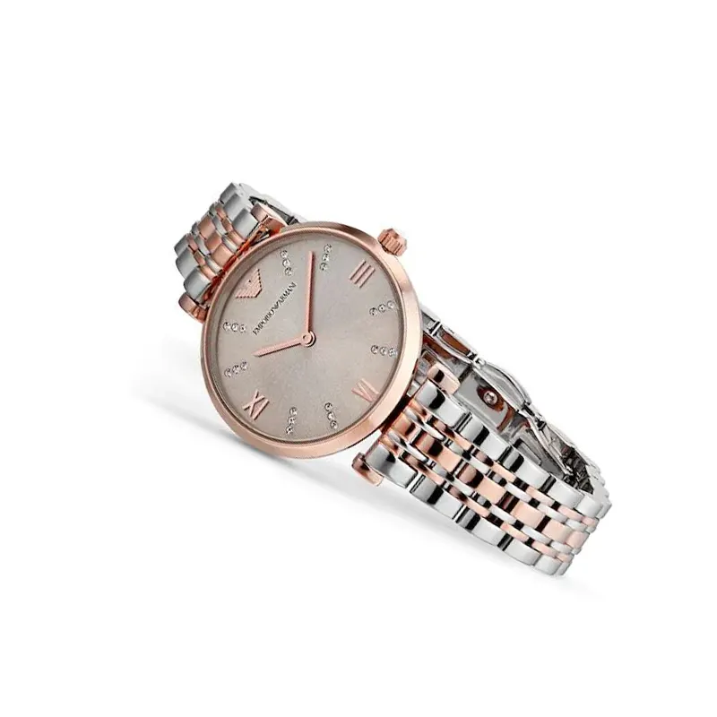 Emporio Armani Classic Grey Dial Fashion Ladies Watch- AR1840